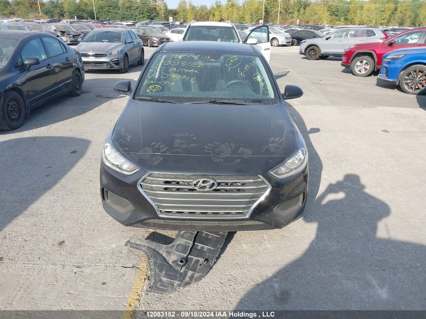 2020 Hyundai Accent Se/Sel VIN: 3KPC25A6XLE098926 Lot: 12083182