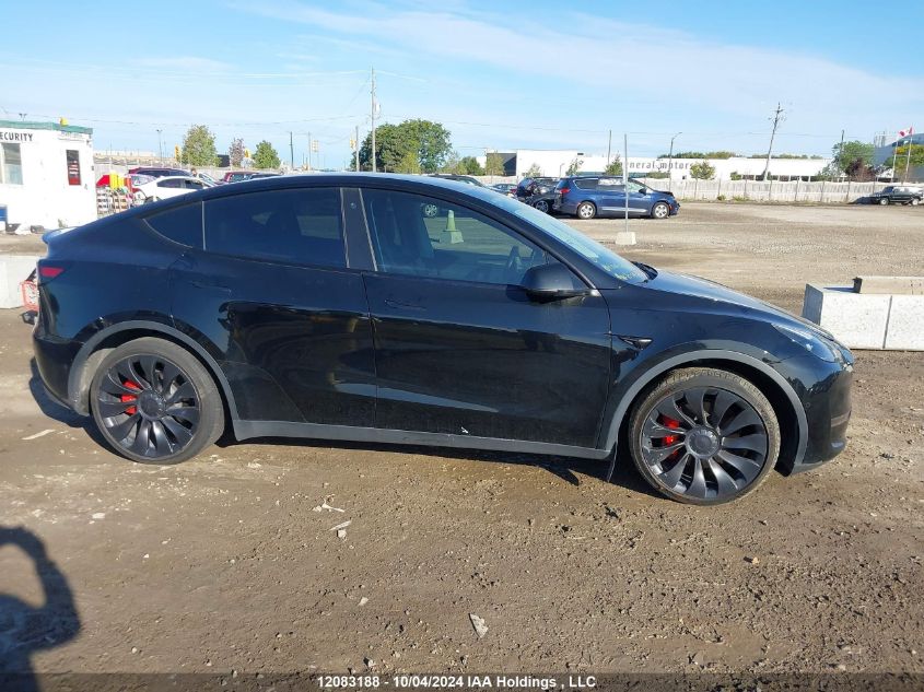 2022 Tesla Model Y VIN: 7SAYGDEF6NF573354 Lot: 12083188