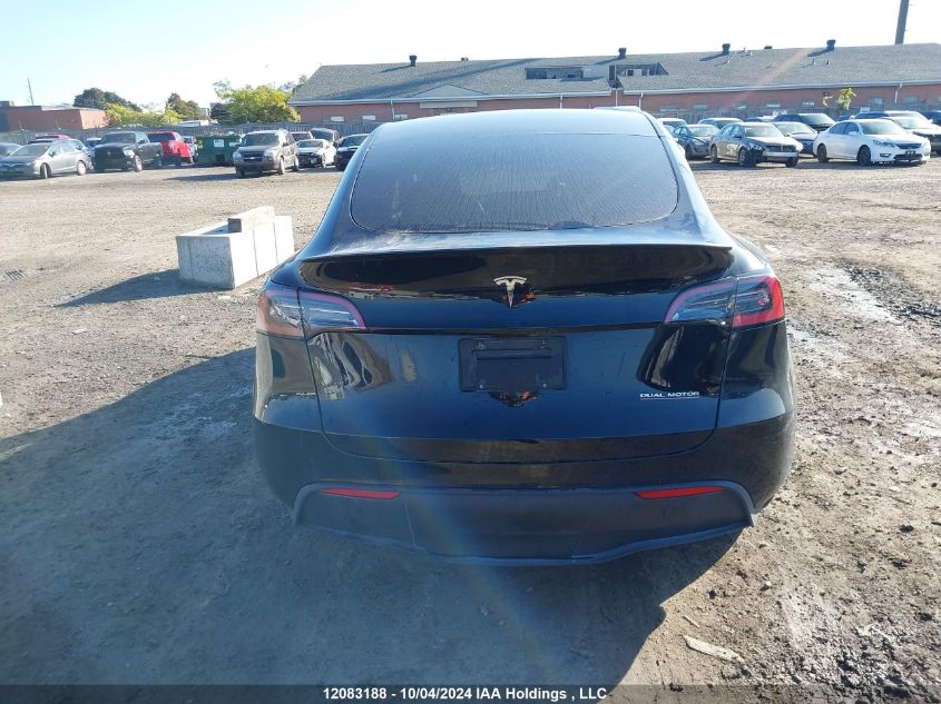 2022 Tesla Model Y VIN: 7SAYGDEF6NF573354 Lot: 12083188