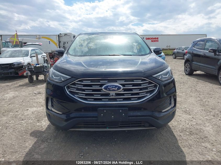 2022 Ford Edge Titanium VIN: 2FMPK4K92NBA44756 Lot: 12083206