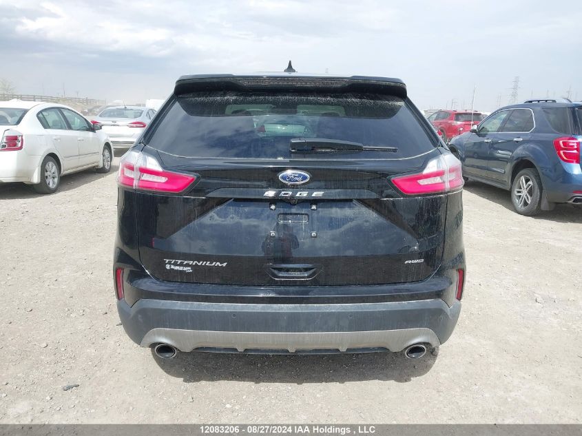 2022 Ford Edge Titanium VIN: 2FMPK4K92NBA44756 Lot: 12083206