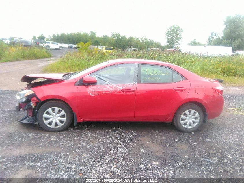 2016 Toyota Corolla Le VIN: 2T1BURHE6GC658231 Lot: 12083207