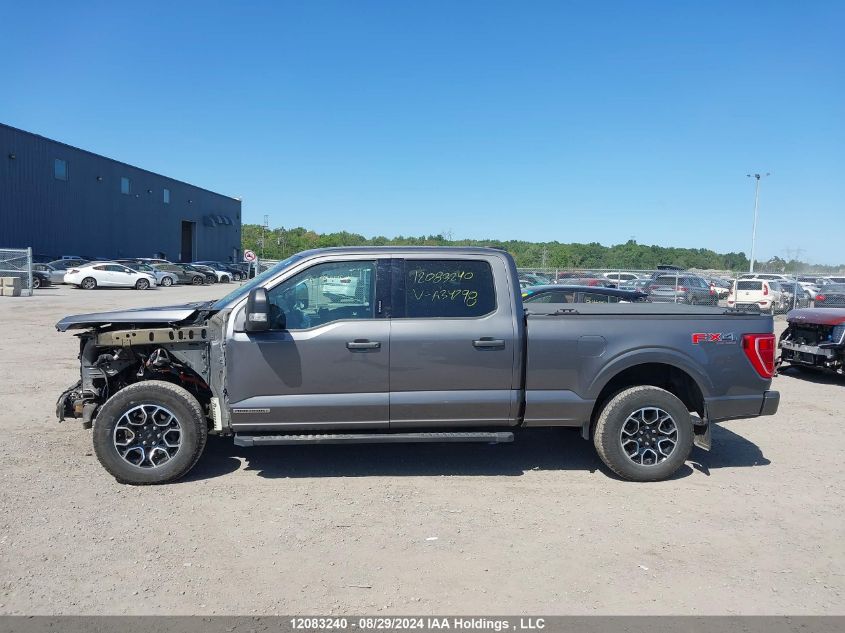 2022 Ford F-150 Xlt VIN: 1FTFW1EDXNFA34798 Lot: 12083240