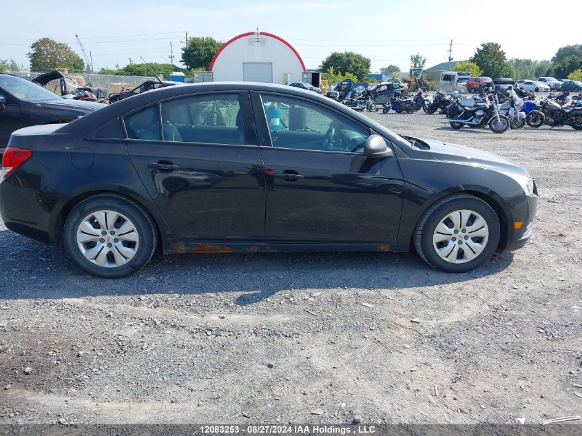 2013 Chevrolet Cruze VIN: 1G1PL5SHXD7244217 Lot: 12083253