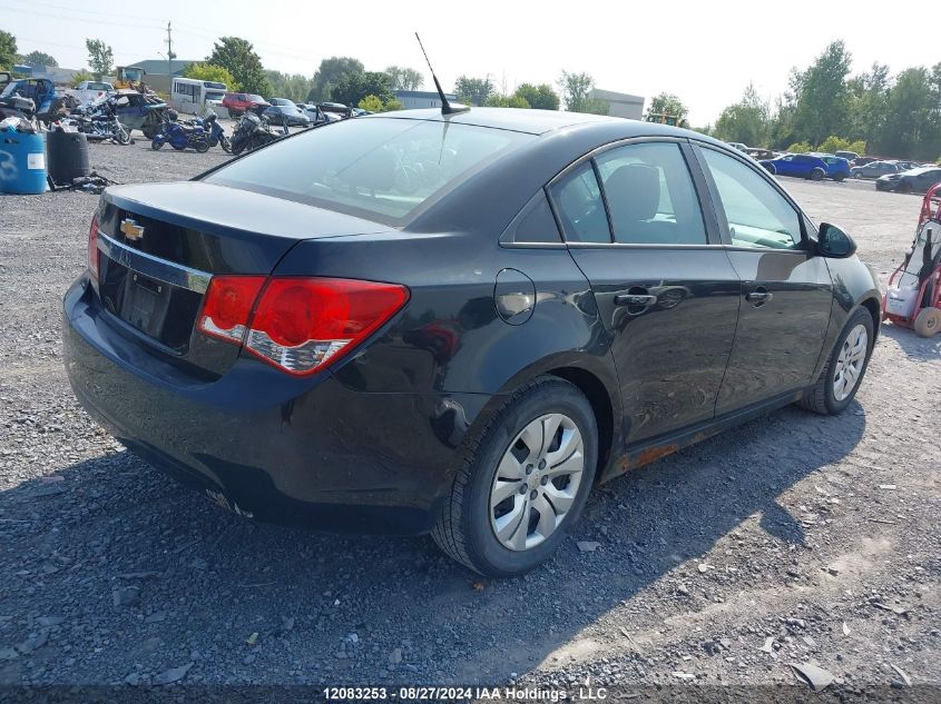 2013 Chevrolet Cruze VIN: 1G1PL5SHXD7244217 Lot: 12083253