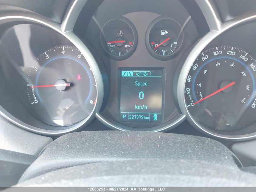 2013 Chevrolet Cruze VIN: 1G1PL5SHXD7244217 Lot: 12083253