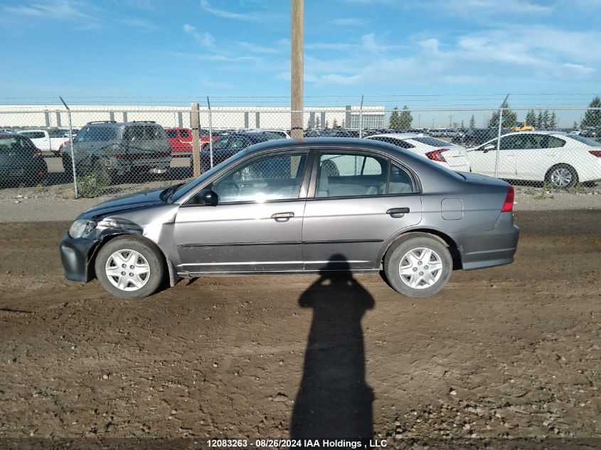 2005 Honda Civic Sdn VIN: 2HGES16305H034998 Lot: 12083263