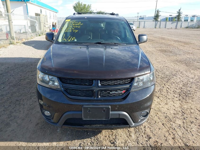 2012 Dodge Journey R/T VIN: 3C4PDDFG6CT298592 Lot: 12083303