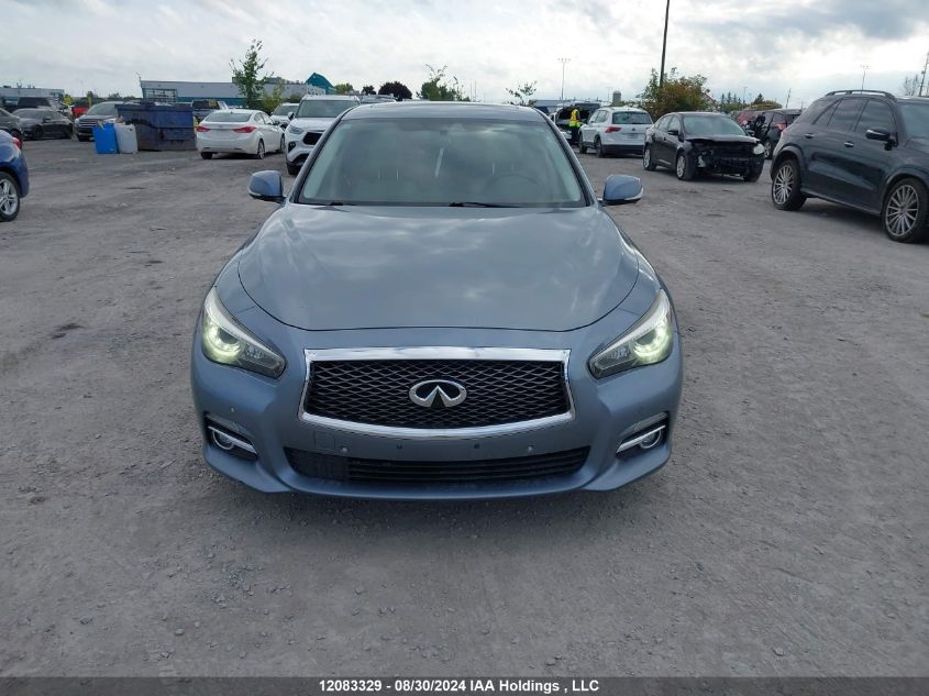 2015 Infiniti Q50 VIN: JN1BV7AR1FM398825 Lot: 12083329