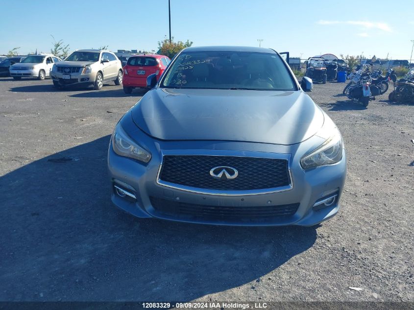 2015 Infiniti Q50 VIN: JN1BV7AR1FM398825 Lot: 12083329