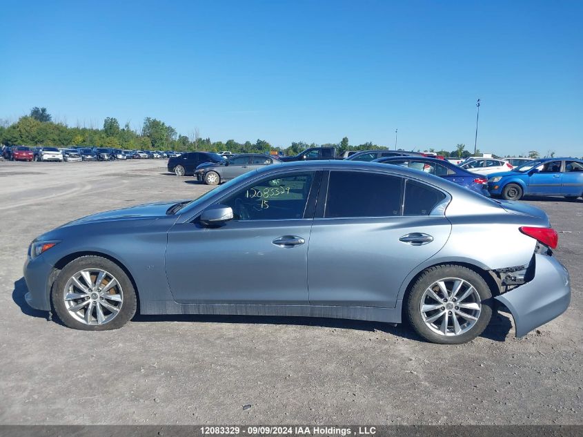 2015 Infiniti Q50 VIN: JN1BV7AR1FM398825 Lot: 12083329