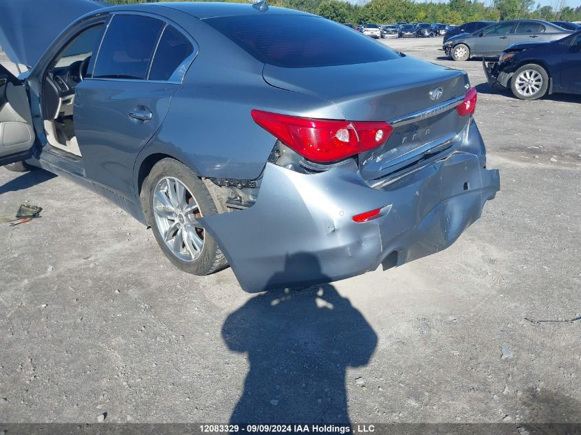 2015 Infiniti Q50 VIN: JN1BV7AR1FM398825 Lot: 12083329