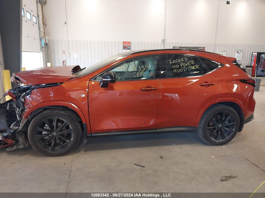 2023 Lexus Nx 350 VIN: 2T2KGCEZ5PC021869 Lot: 12083342