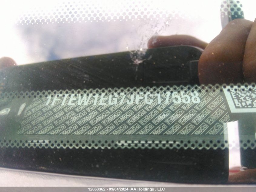 1FTEW1EG7JFC17558 2018 Ford F150 Supercrew