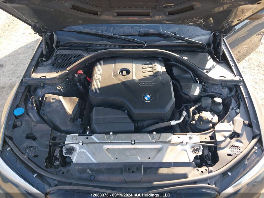 2019 BMW 330I xDrive VIN: WBA5R7C52KAJ86016 Lot: 12083375