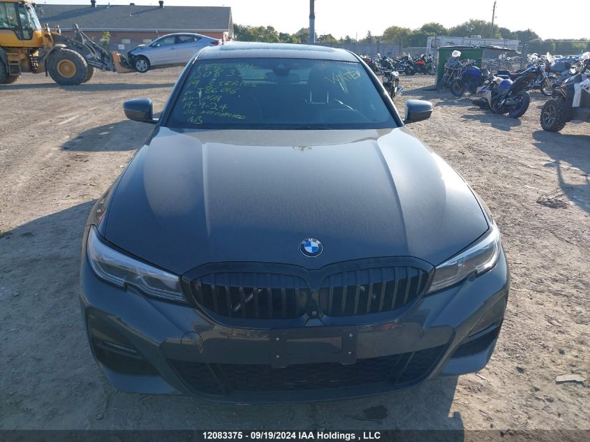 2019 BMW 330I xDrive VIN: WBA5R7C52KAJ86016 Lot: 12083375