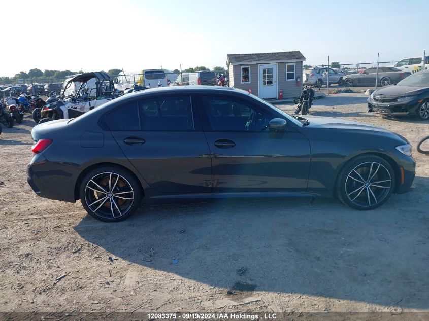 2019 BMW 330I xDrive VIN: WBA5R7C52KAJ86016 Lot: 12083375