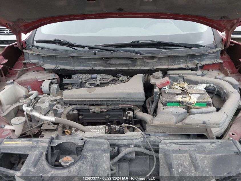 2014 Nissan Rogue S/Sl/Sv VIN: 5N1AT2MV9EC790574 Lot: 12083377