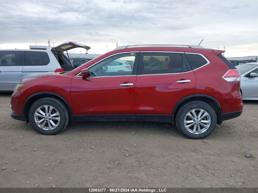 2014 Nissan Rogue S/Sl/Sv VIN: 5N1AT2MV9EC790574 Lot: 12083377