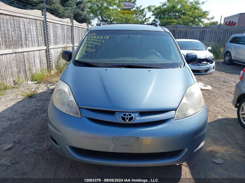 2008 Toyota Sienna Ce VIN: 5TDBK29C08S009382 Lot: 12083379