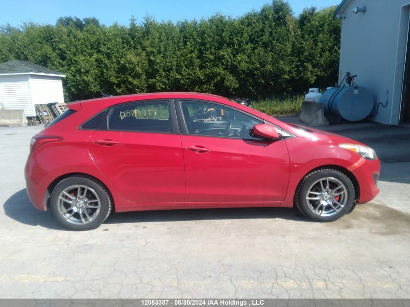 2013 Hyundai Elantra Gt VIN: KMHD25LE4DU017698 Lot: 12083387