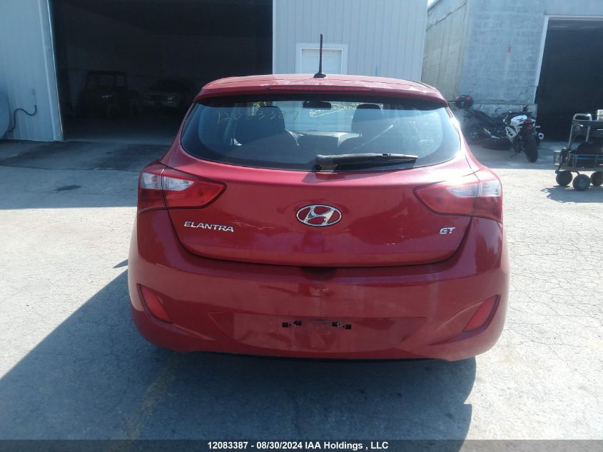 2013 Hyundai Elantra Gt VIN: KMHD25LE4DU017698 Lot: 12083387