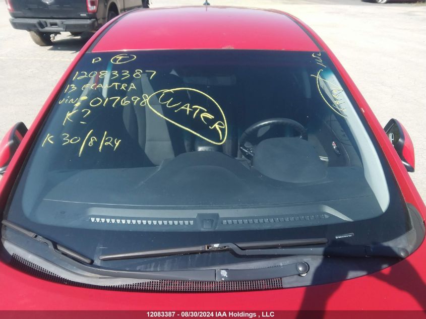 2013 Hyundai Elantra Gt VIN: KMHD25LE4DU017698 Lot: 12083387