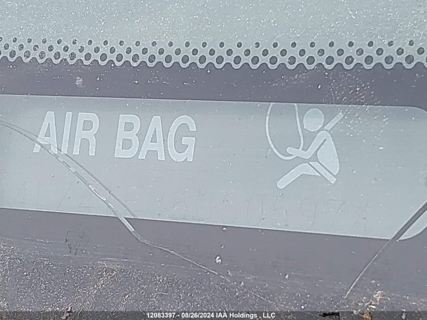 2006 Mitsubishi Outlander VIN: JA4LZ41F86U605974 Lot: 12083397