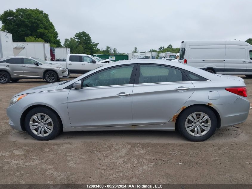 2011 Hyundai Sonata Gls VIN: 5NPEB4ACXBH002750 Lot: 12083408