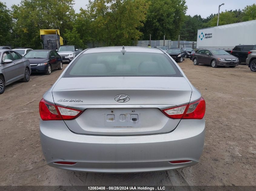 2011 Hyundai Sonata Gls VIN: 5NPEB4ACXBH002750 Lot: 12083408