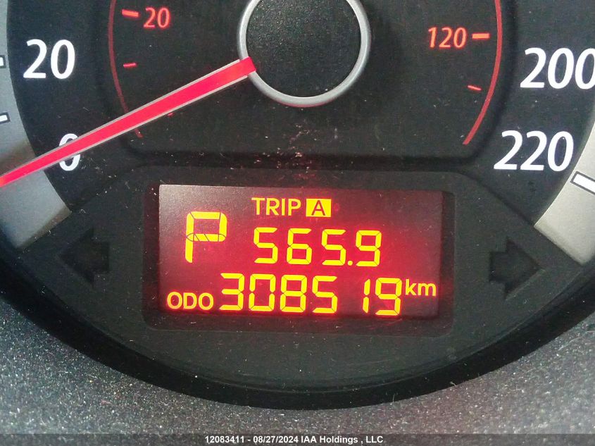 2010 Kia Forte VIN: KNAFU4A21A5156930 Lot: 12083411