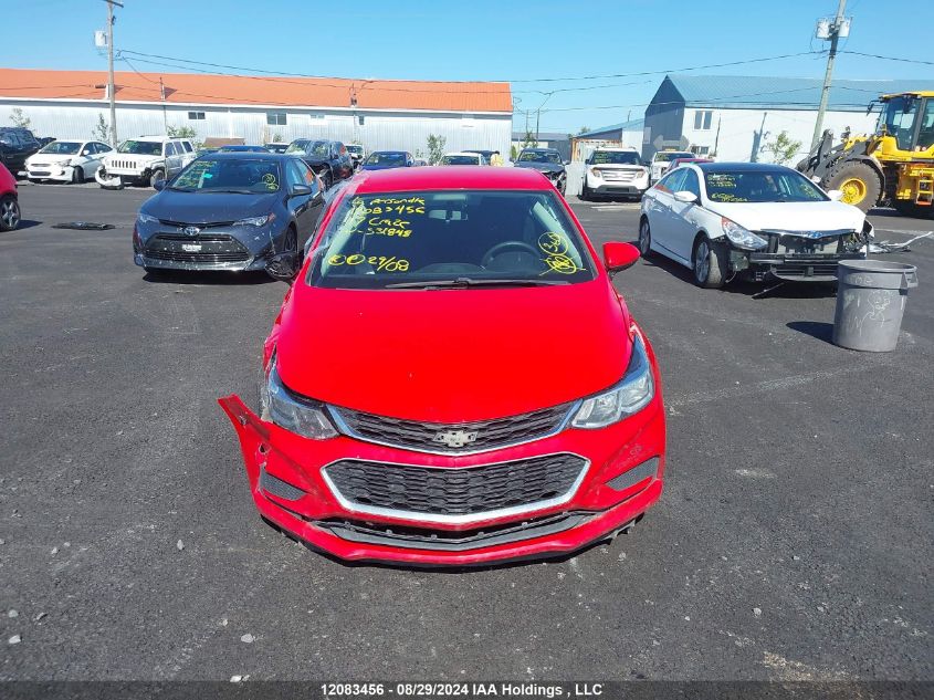 2017 Chevrolet Cruze Ls VIN: 3G1BB5SMXHS531848 Lot: 12083456