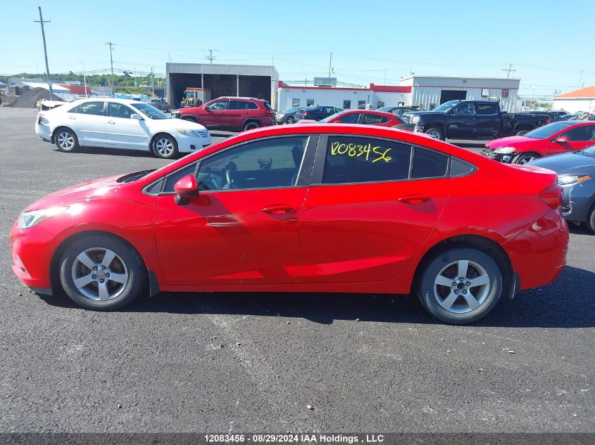 2017 Chevrolet Cruze Ls VIN: 3G1BB5SMXHS531848 Lot: 12083456