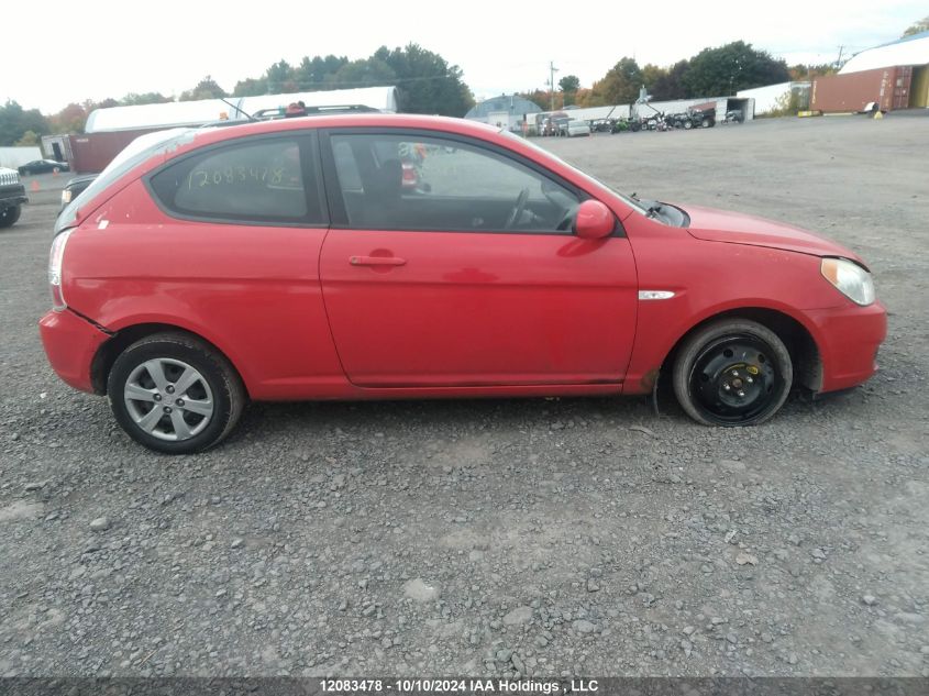 2008 Hyundai Accent VIN: KMHCN35CX8U099056 Lot: 12083478