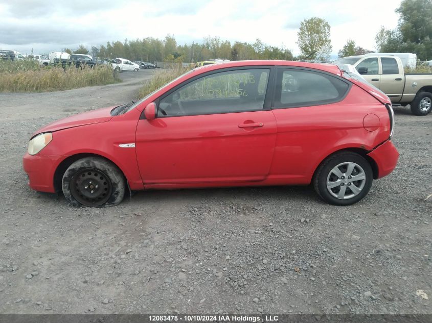 2008 Hyundai Accent VIN: KMHCN35CX8U099056 Lot: 12083478