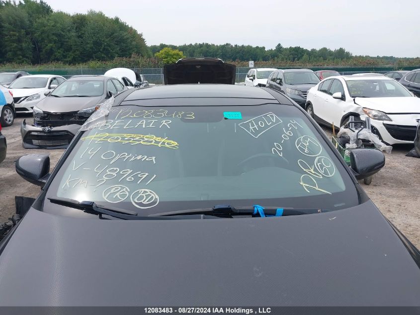 2014 Kia Optima VIN: KNAGR4A6XE5489691 Lot: 12083483