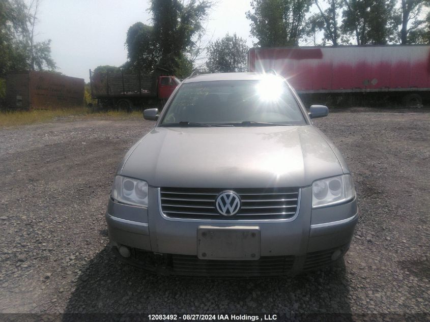 2001 Volkswagen Passat VIN: WVWVD23B61E232609 Lot: 12083492