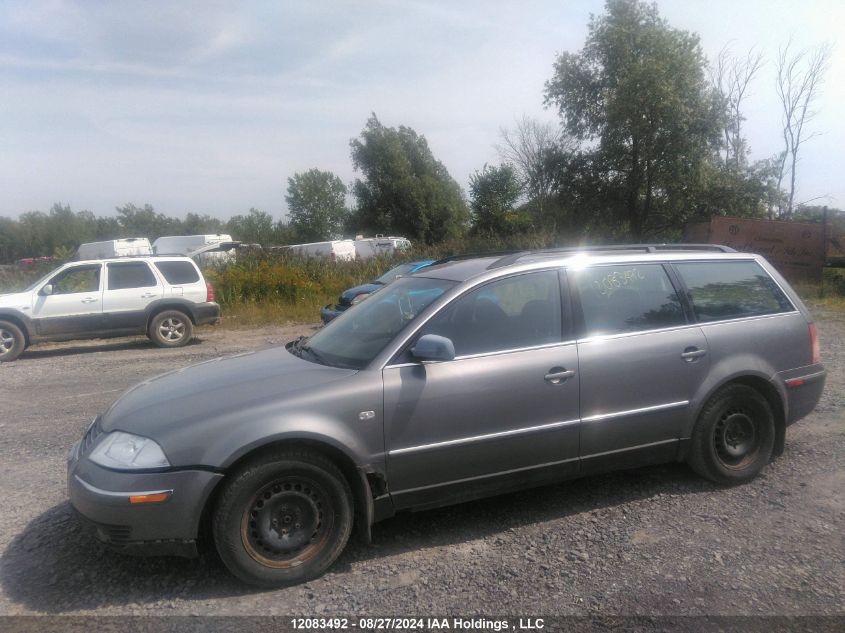 2001 Volkswagen Passat VIN: WVWVD23B61E232609 Lot: 12083492