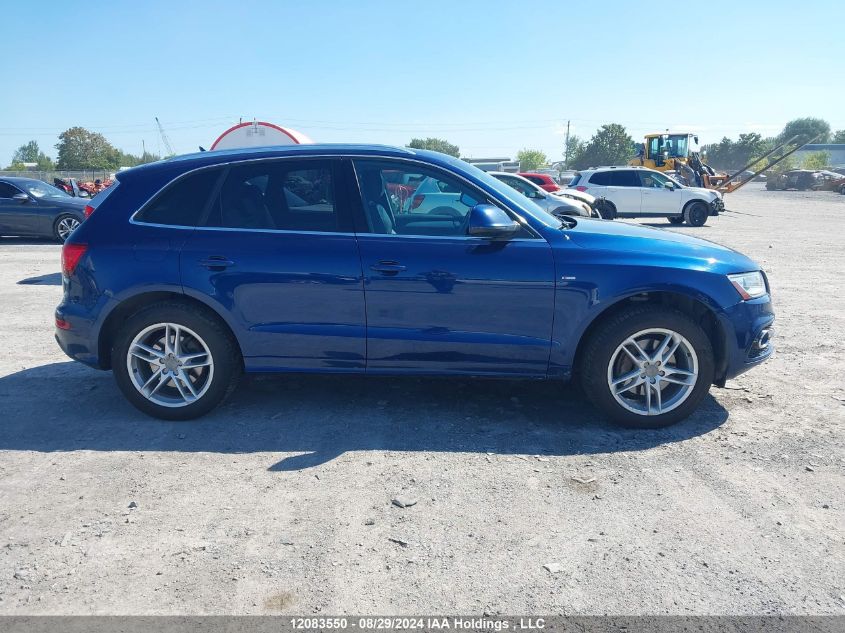 2014 Audi Q5 VIN: WA1DMCFP8EA089808 Lot: 12083550