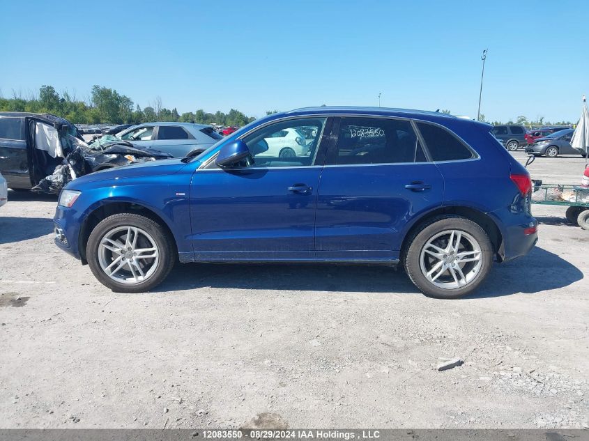 2014 Audi Q5 VIN: WA1DMCFP8EA089808 Lot: 12083550