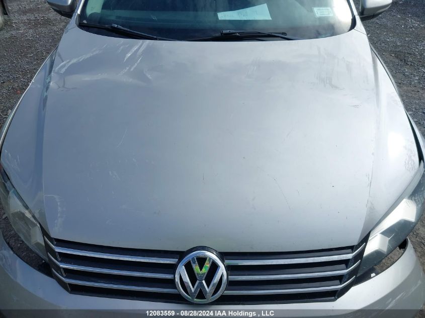 2012 Volkswagen Passat 2.5L S VIN: 1VWAP7A34CC007356 Lot: 12083559