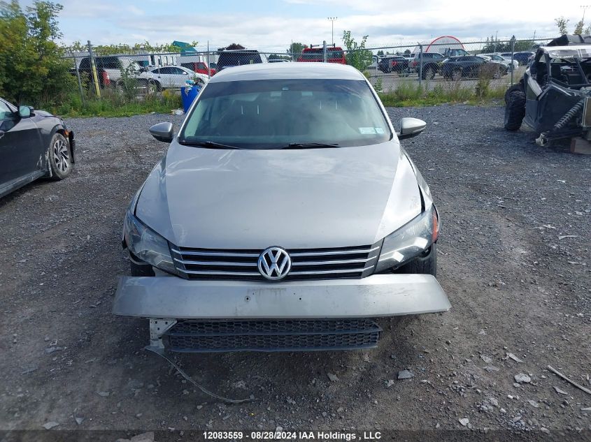 2012 Volkswagen Passat 2.5L S VIN: 1VWAP7A34CC007356 Lot: 12083559