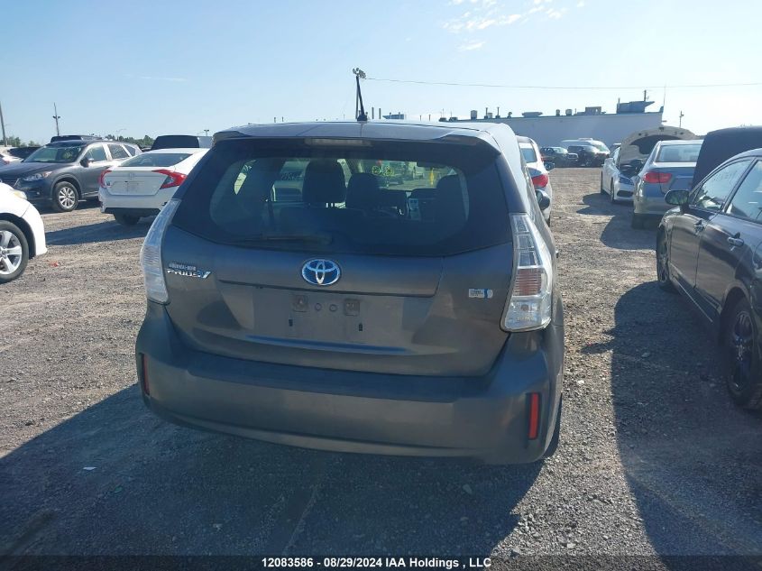 2014 Toyota Prius V VIN: JTDZN3EU0E3330393 Lot: 12083586