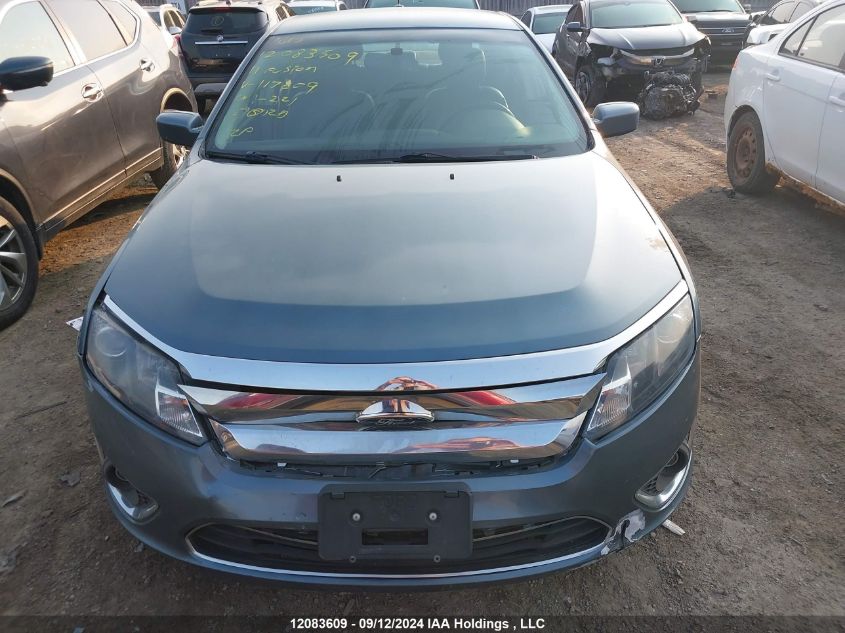 2011 Ford Fusion Sel VIN: 3FAHP0JA8BR117209 Lot: 12083609