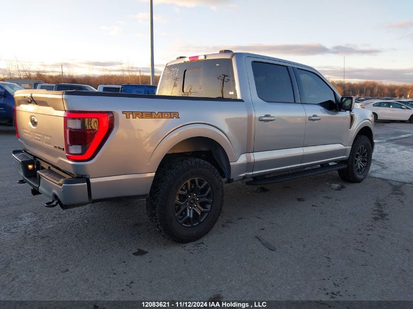 2023 Ford F-150 Tremor VIN: 1FTEW1E82PFC63882 Lot: 12083621