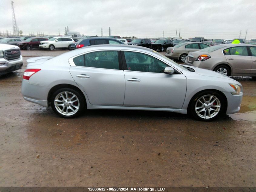 2009 Nissan Maxima 3.5 S VIN: 1N4AA51E39C805419 Lot: 12083632