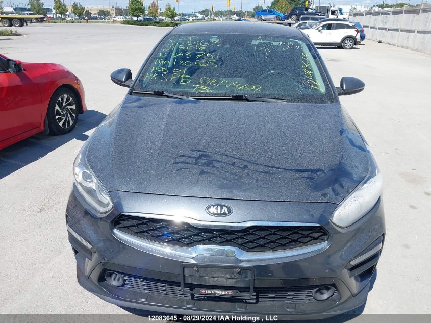 2021 Kia Forte VIN: 3KPF54AD2ME343751 Lot: 12083645