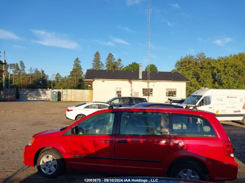 2013 Dodge Grand Caravan Se VIN: 2C4RDGBG2DR624330 Lot: 12083670