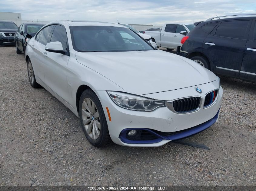 2015 BMW 4 Series VIN: WBA4A7C50FD415638 Lot: 12083676