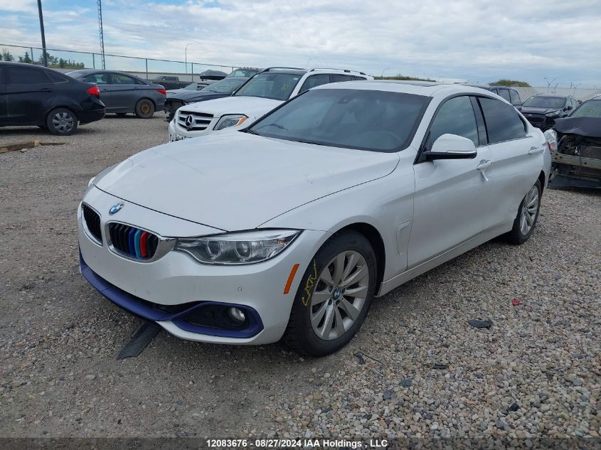 2015 BMW 4 Series VIN: WBA4A7C50FD415638 Lot: 12083676